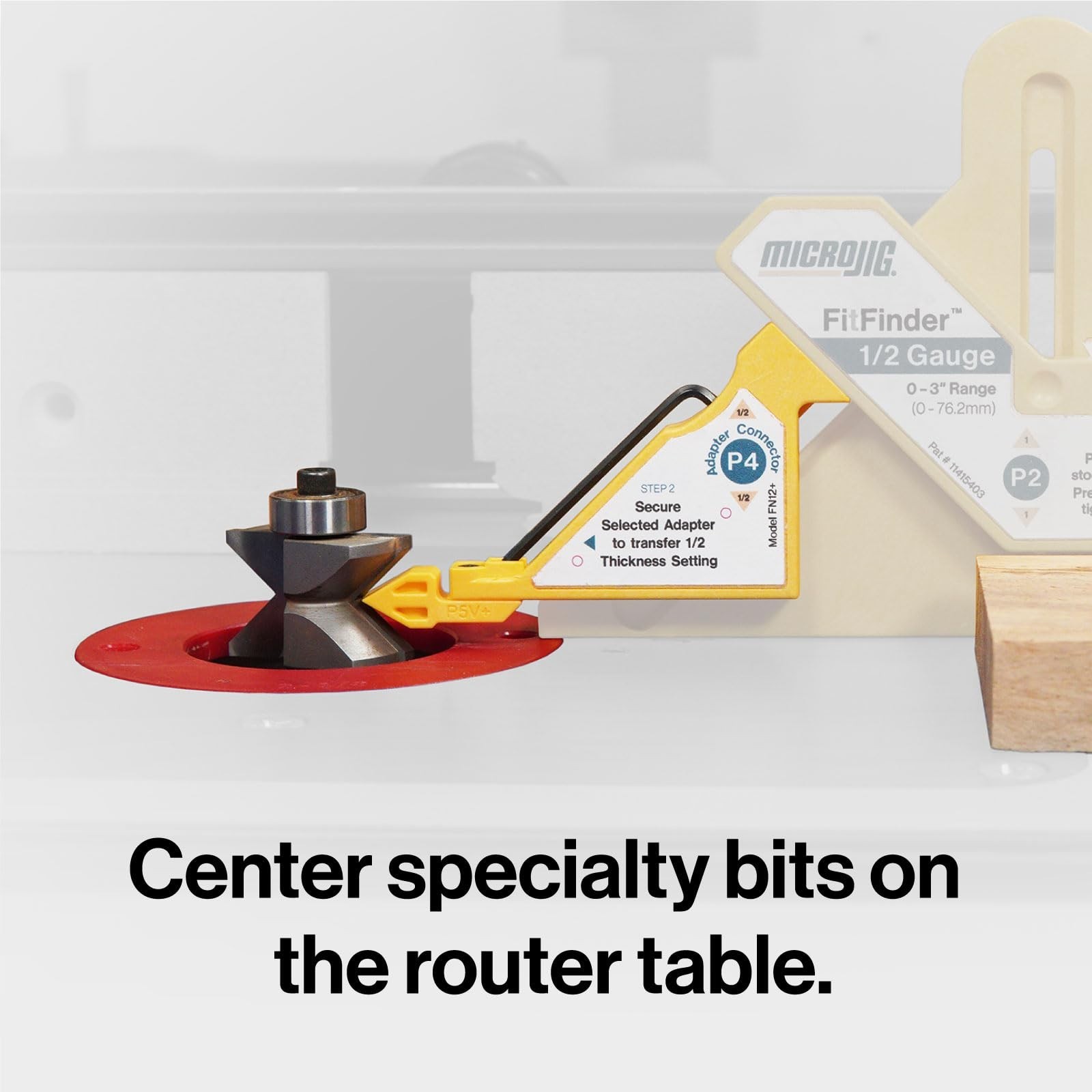 Woodworking Accessory Upgrade Kit - Center Finder, Dimension Tool & Storage Case
