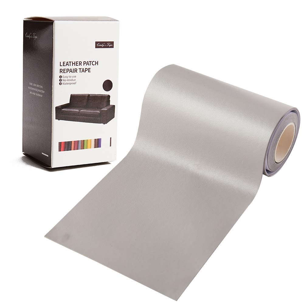 Leather Repair Patch Kit Light Gray 4 X 60 Inch Leather Repair Tape Self Adhesiv