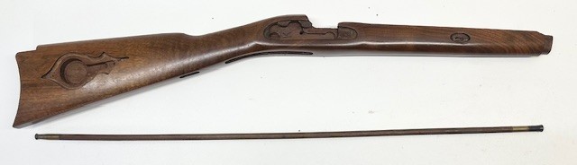 Thompson Center Hawken Black Powder Rifle Walnut Stock