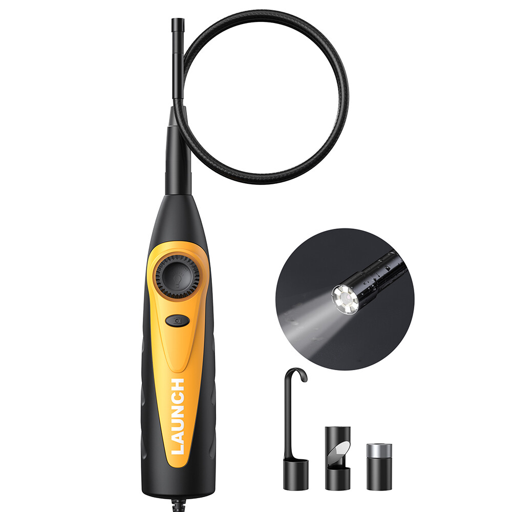 LAUNCH VSP-600 Videoscope HD Inspection Camera USB Borescope Flexible Probe Tube