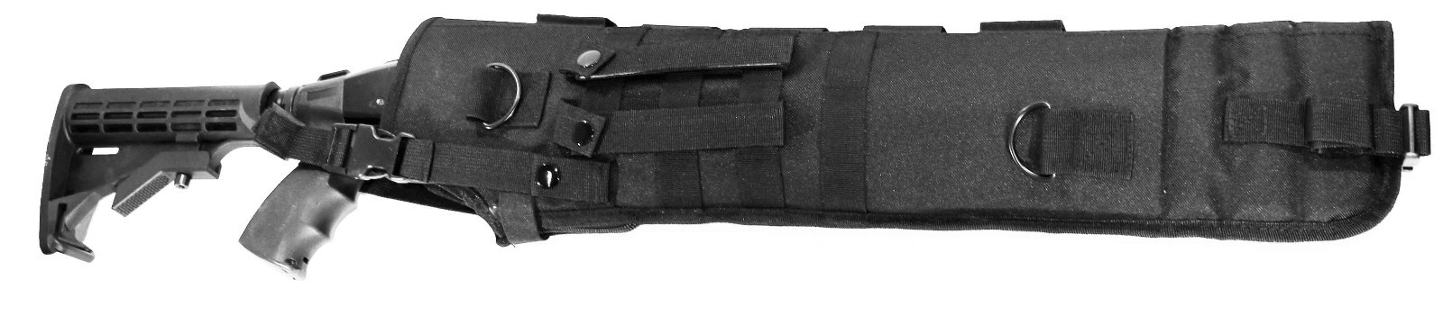 Shotgun Scabbard for Mossberg 590 Shockwave 12 Gauge MOLLE Tactical Carry Case 2