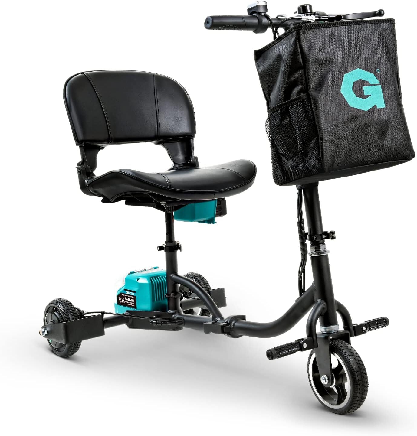 G GUT142 Lightweight 48V Long Range Folding Electric Mobility Scooter