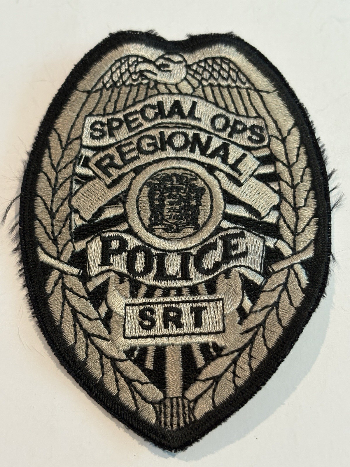 RARE🇺🇸RETIRED SPECIAL OPS REGIONAL POLICE SRT UNIFORM PATCH OBSOLETE👀LQQK👀