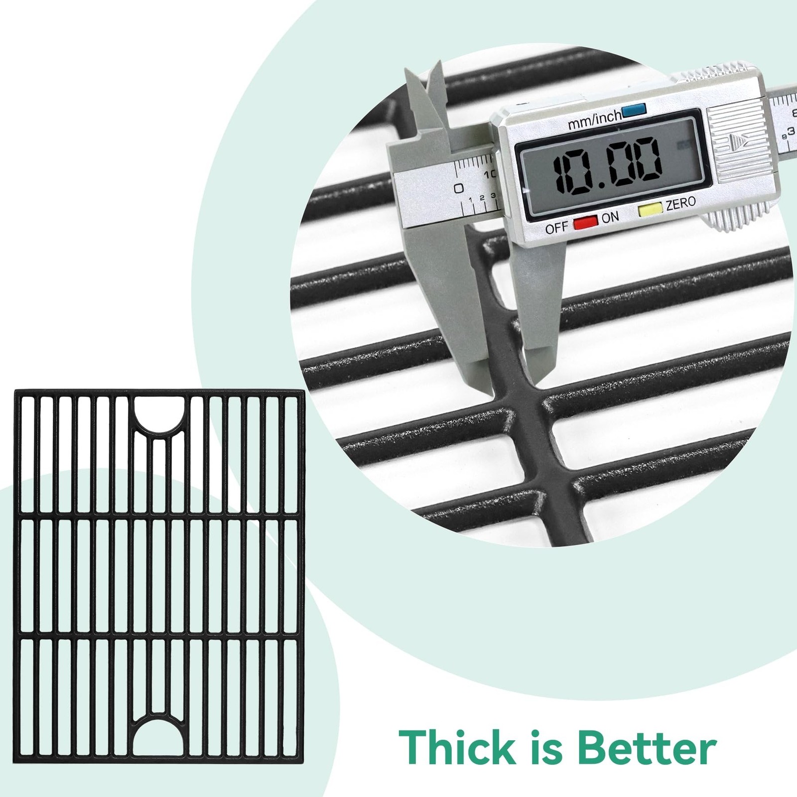 17 inch 720 0896b Grill Grates for Nexgrill 6 Burner 720-0896B 720-0898 720-0...