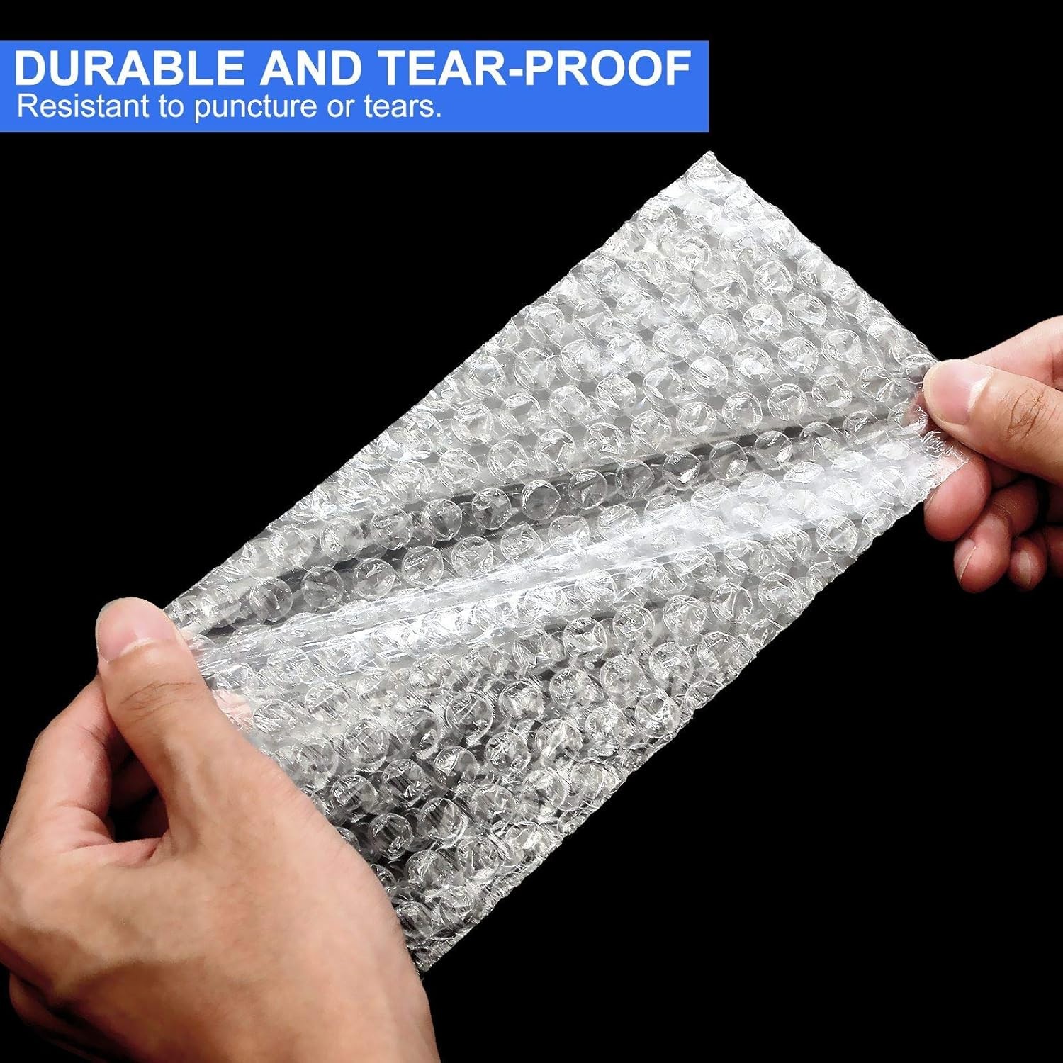 200 Clear Bubble Pouch Bags 4x8 inch for Safe Shipping and Fragile Protection