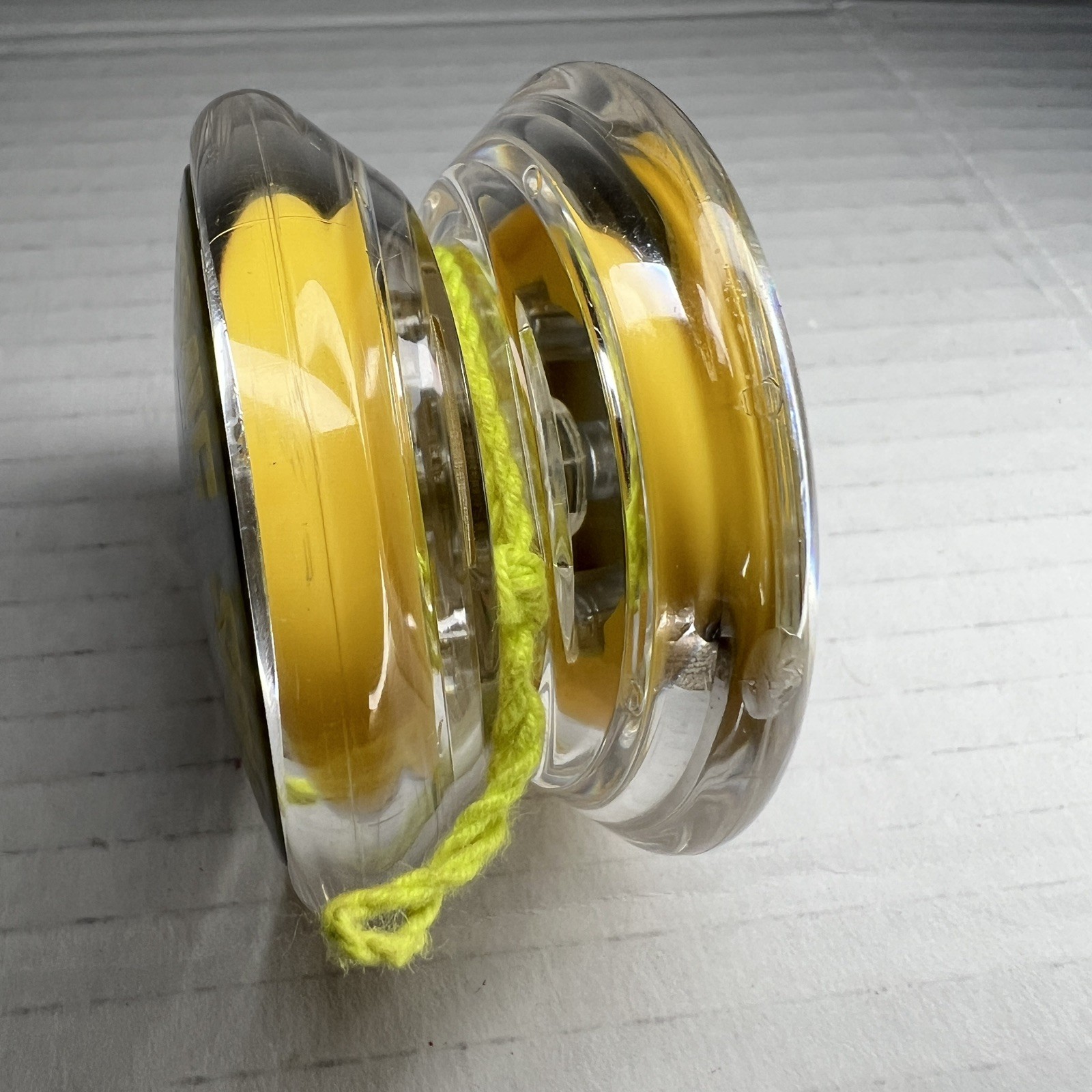 Cosmic Spin² Yo-Yo NED Never Give Up Yellow