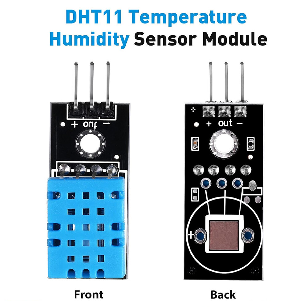 DHT11 Temperature and Relative Humidity Sensor Module for arduino 5Pcs