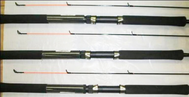 HT PANFISH SPECIAL GRAPHITE CRAPPIE FISHING POLE 14' SET OF 3 RODS PSG143