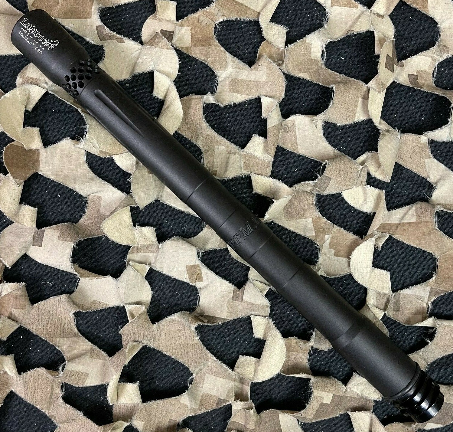 NEW Lapco Tippmann 98 Big Shot Barrel-12-.690-Dust Black-BR-1-12-BS-00-98-690-MT