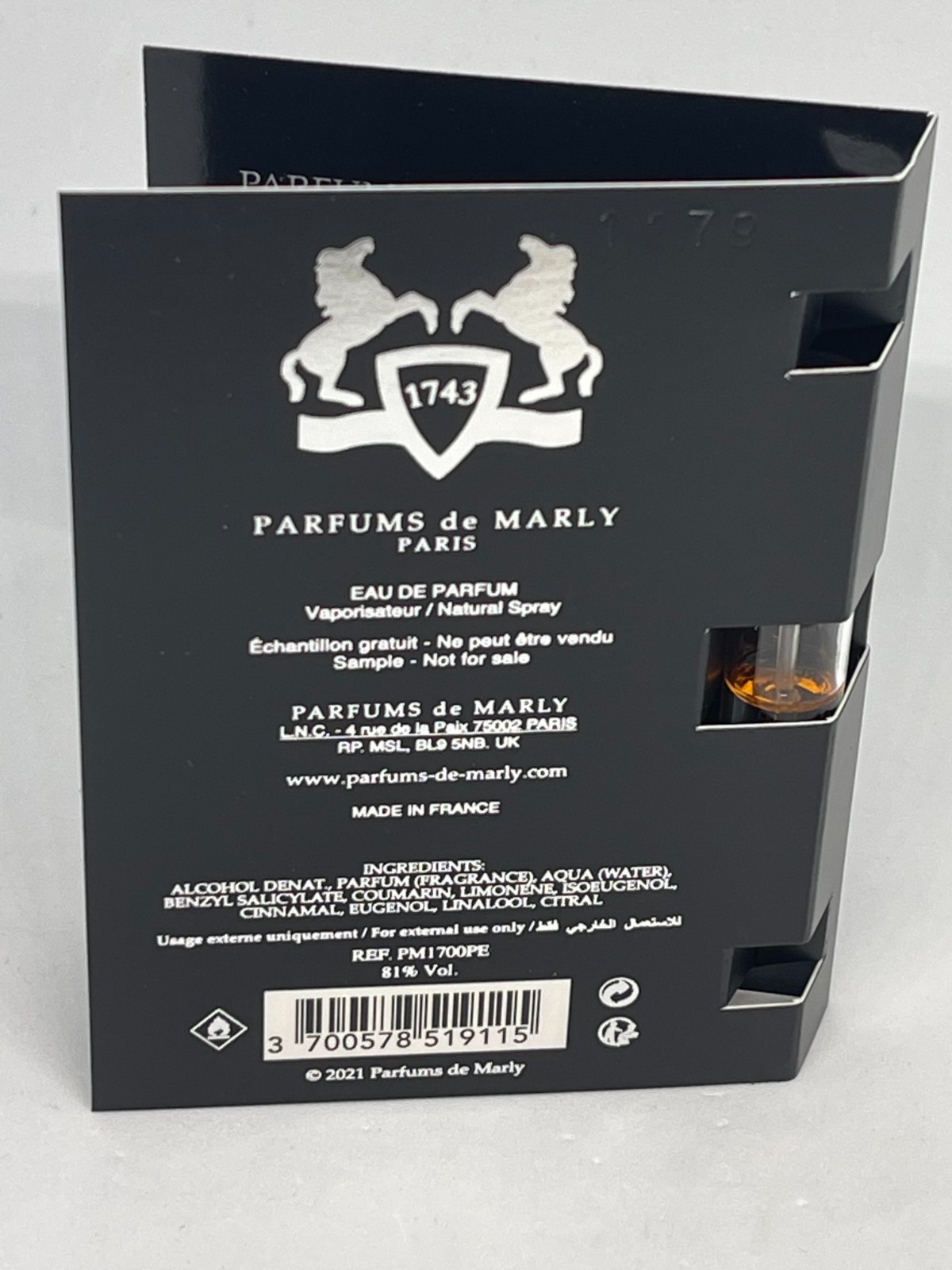 Parfums De Marly & Initio SAMPLES VARIETY 1.5ml Choose One or More
