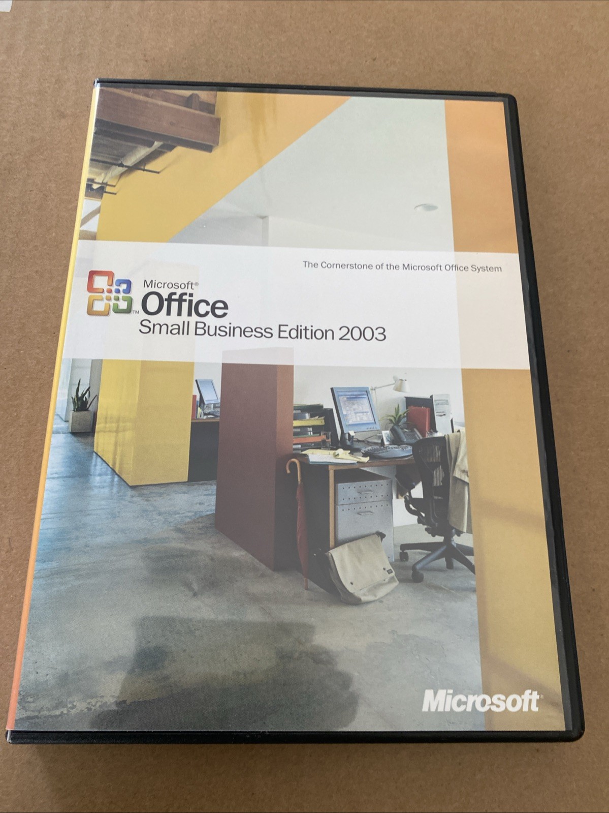 Microsoft Office Small Business Edition 2003 (3-Disc Set, 2003) W/ User Manual