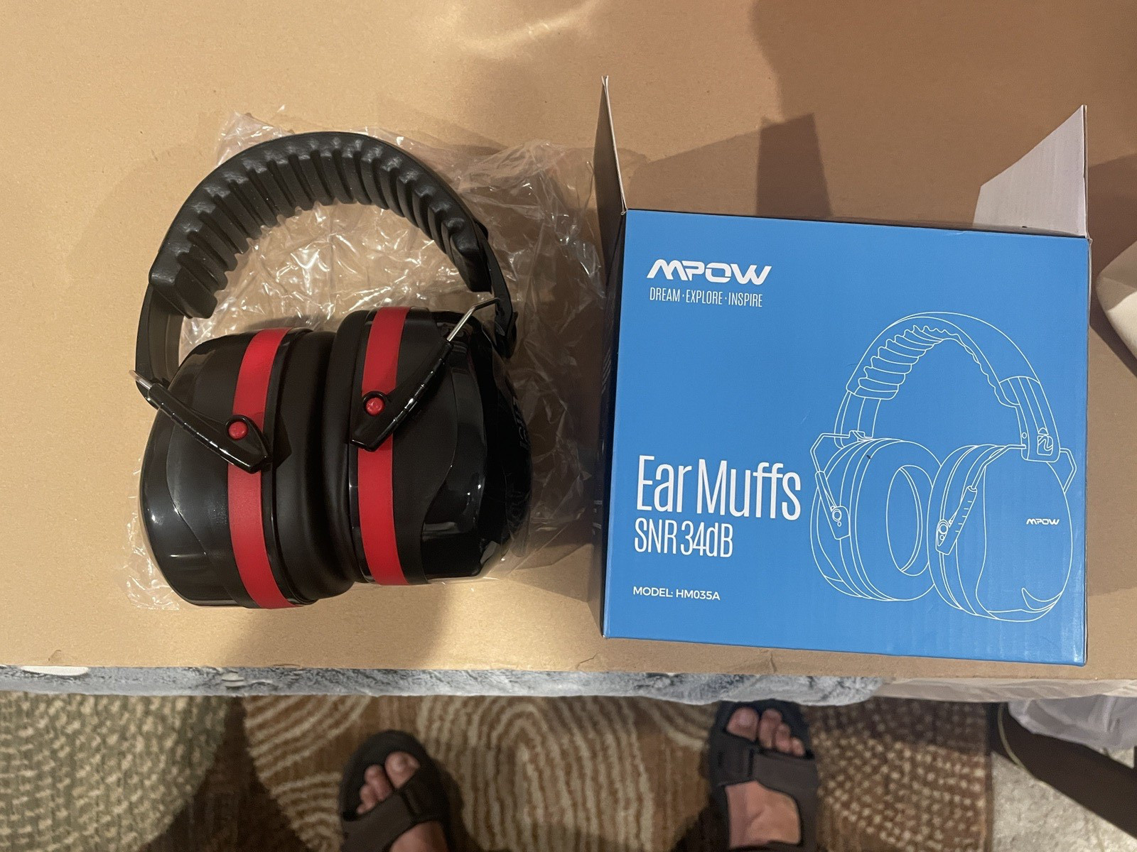 MPOW Noise Reducing Ear Muff Muffs SNR34dB - HM035A
