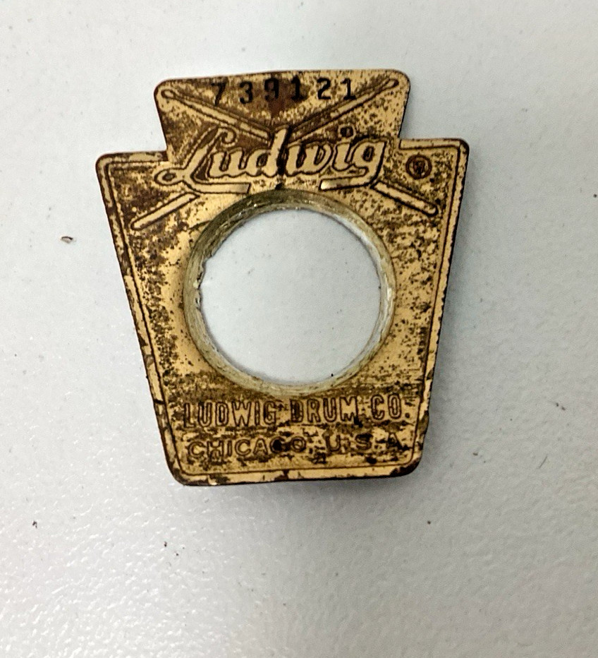 Ludwig Keystone Snare Drum Badge # 739121