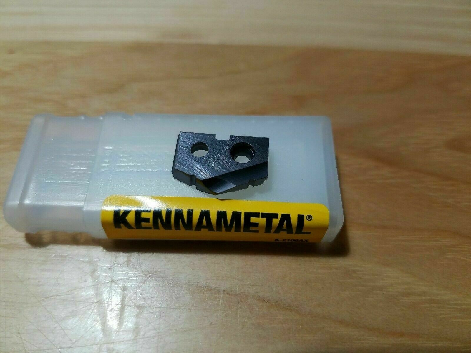 1 pc Kennametal  1996788  Spade Drill Inserts 15.5mm QPV1550HDM Grade KC300