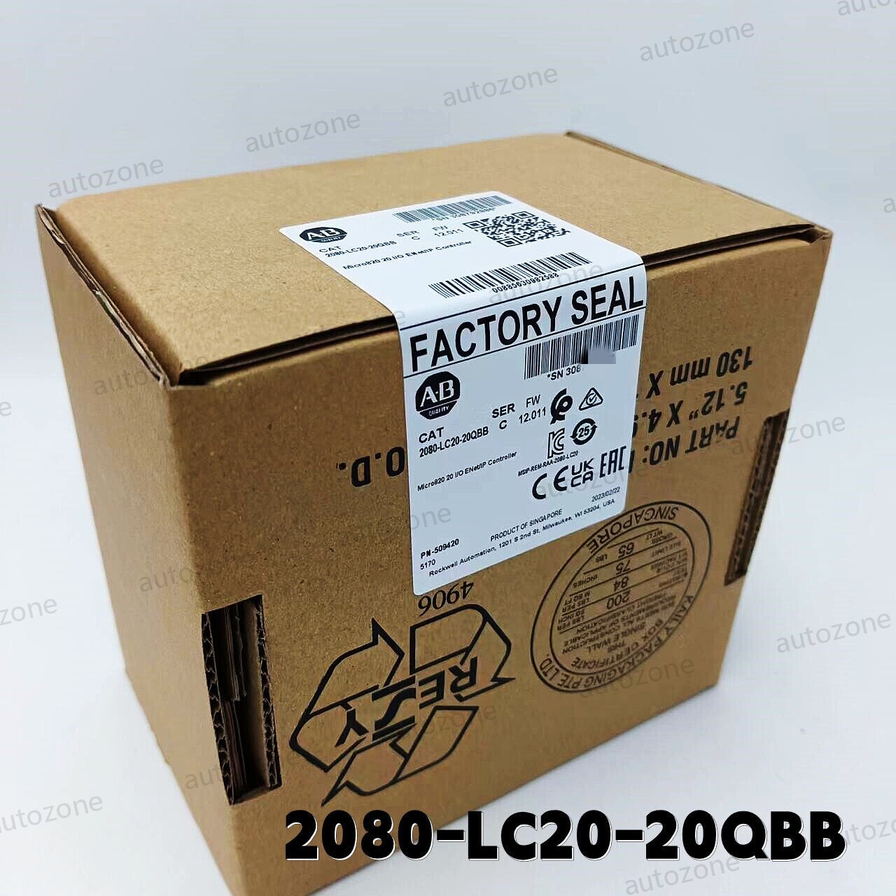 New Factory Sealed 2080-LC20-20QBB Micro820 EtherNet/IP Controller