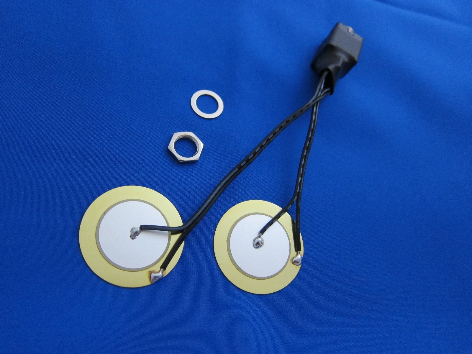 Goedrum 35mm Piezo with 6.3mm Jack / drum trigger for Metal Shell
