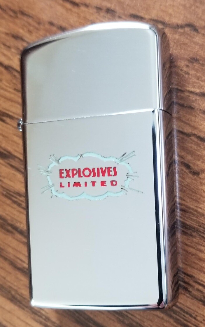 ZIPPO Explosives Limited 1963 LIGHTER
