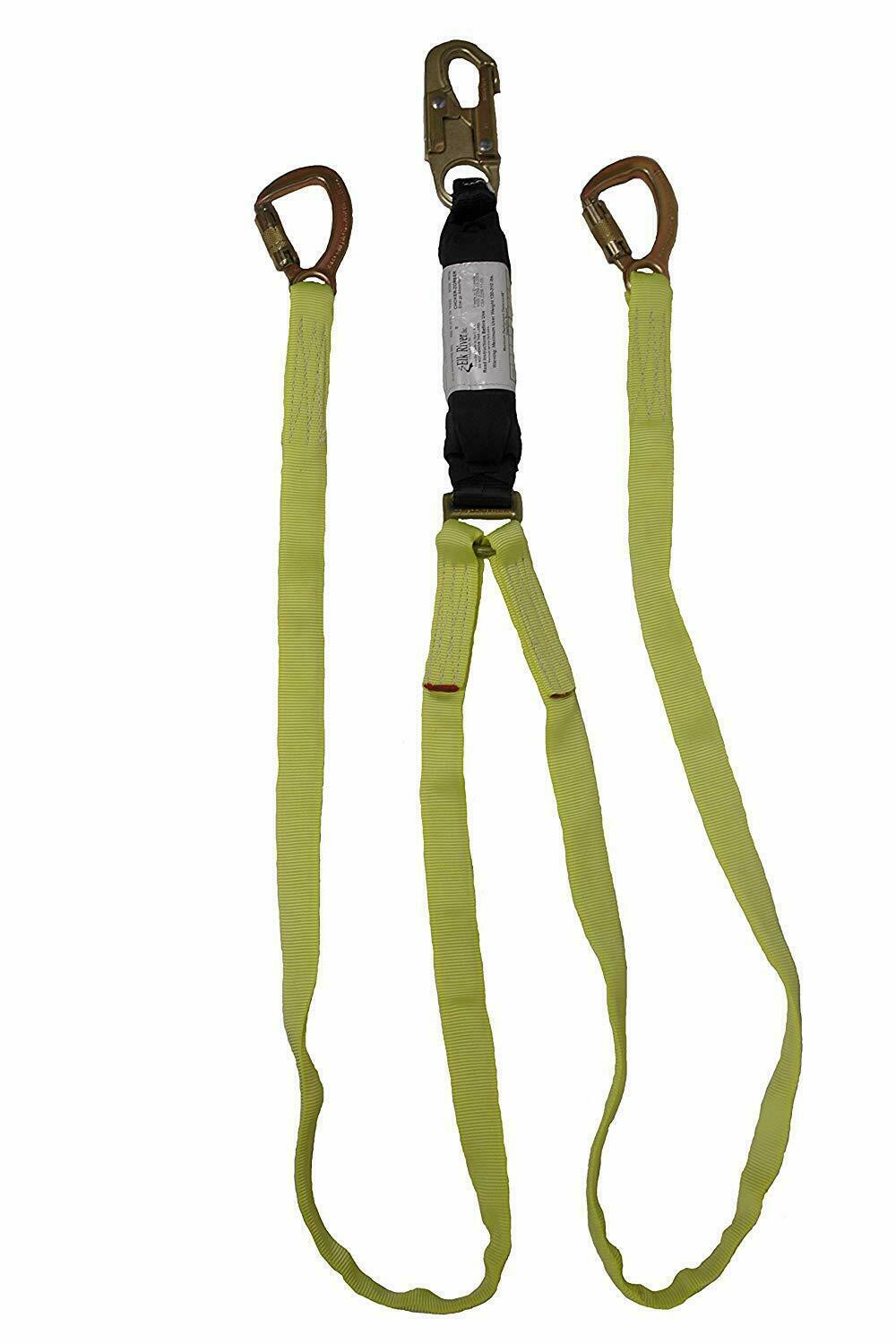 Elk River 36936 Choker Zorber 1" x 6' TL Tie-Back Energy Absorbing Web Lanyard
