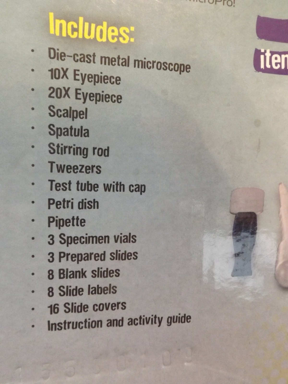 GeoSafari MicroPro 48 Piece Microscope Set - NIB