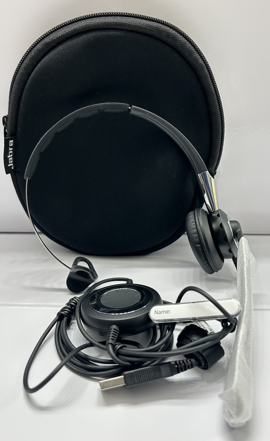 Jabra Biz 2400 II QD Mono NC 3-in-1 Wideband Wired Headset(2486-820-209)