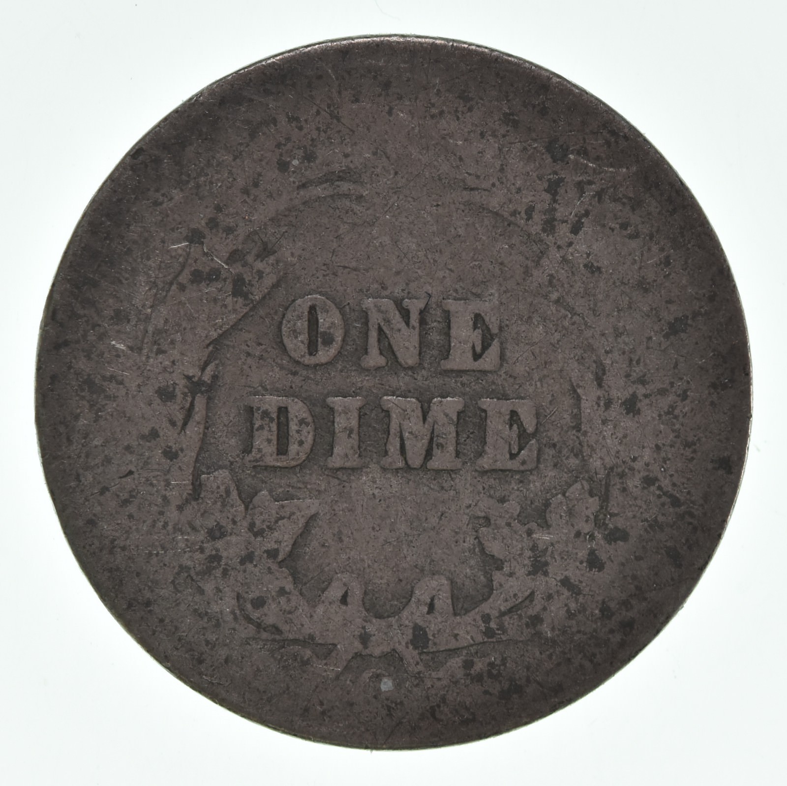 1903-S Barber Dime 90% Silver Average Circ