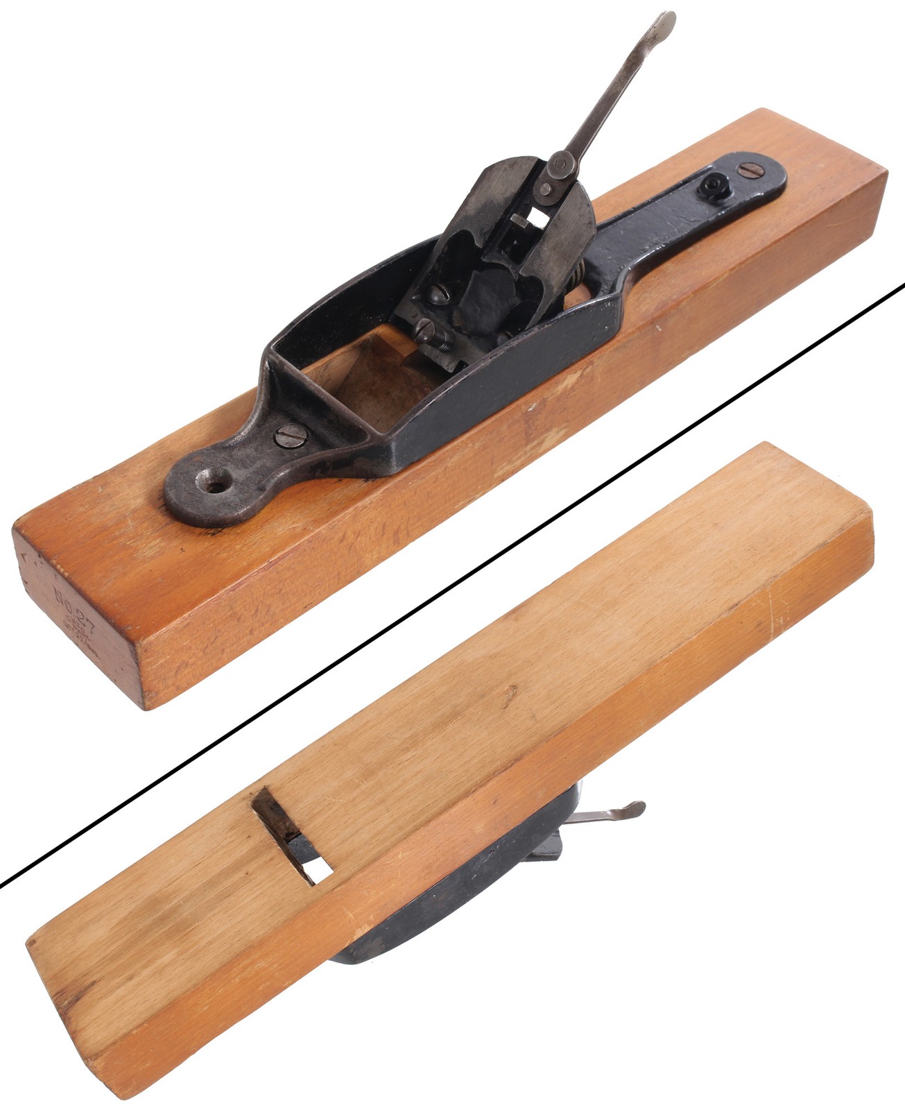 Orig. Extra Clean Body/Frog for Union No. 27 Transitional Plane - mjdtoolparts
