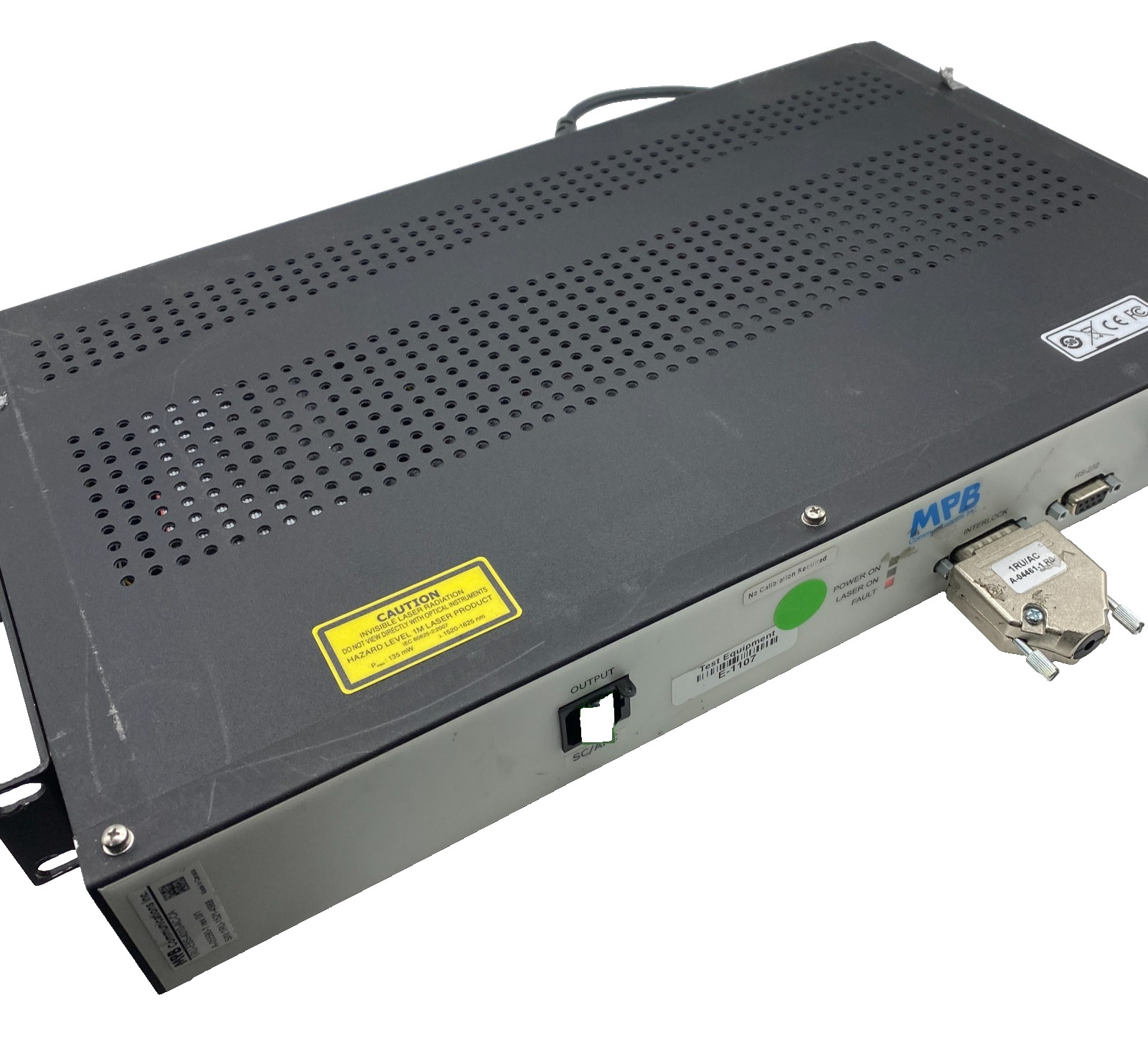 MPB COMMUNICATIONS 1RU-EBS-4010-AC-CA Erbium Broadband Source (EBS) C-band ASE🎯