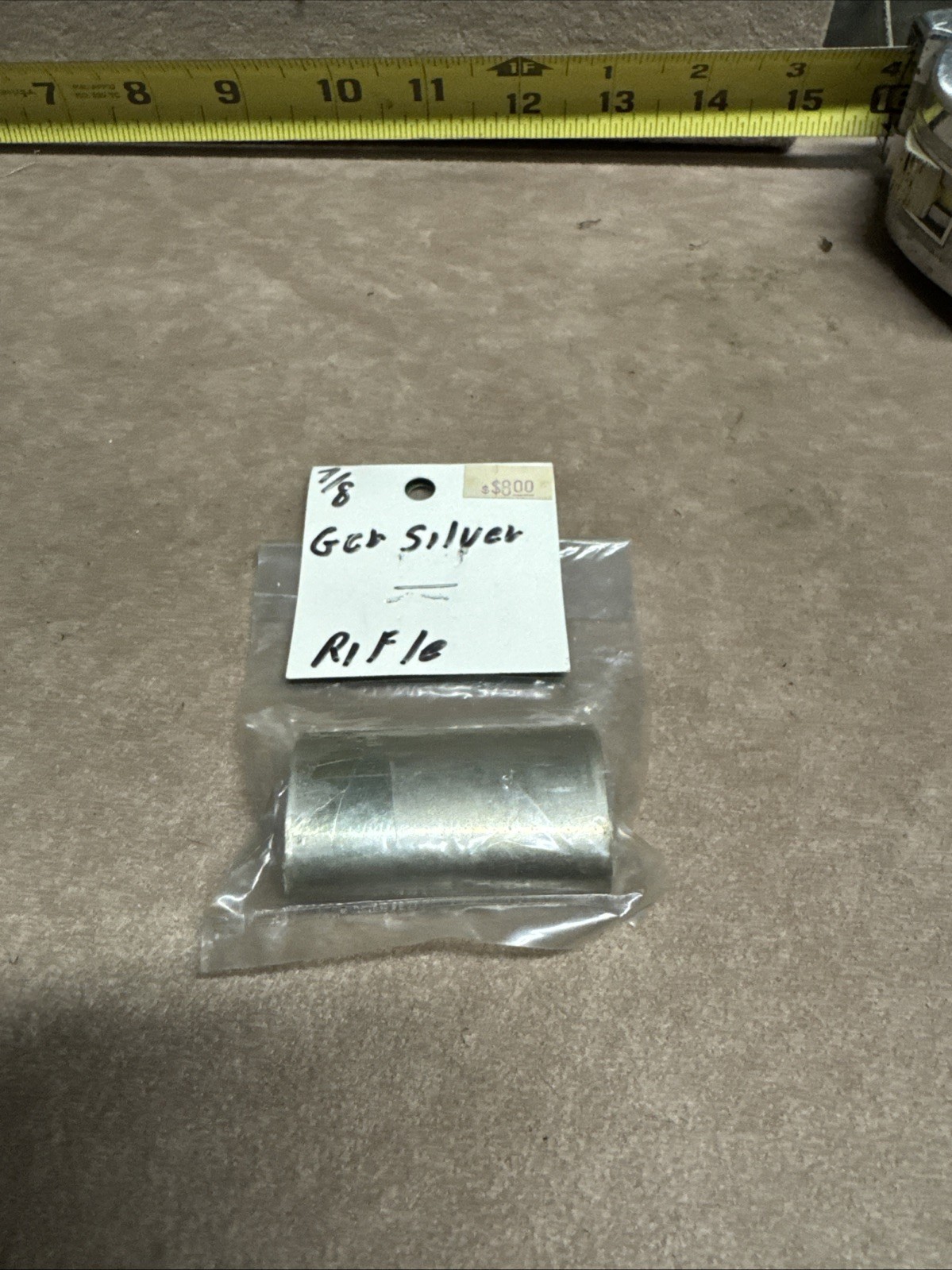 7/8 Muzzleloader Nose Cap German Silver