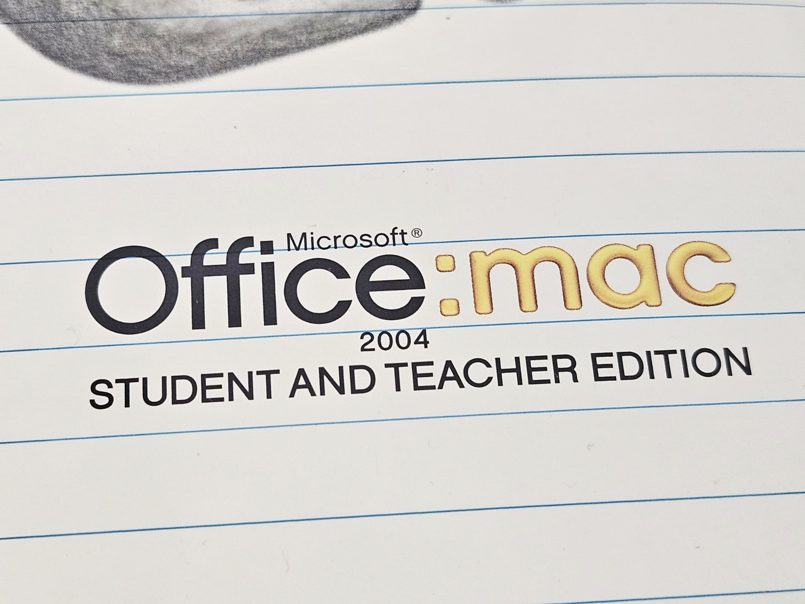 Microsoft Office Mac 2004 Student and Teacher Edition Software 3 keys w/ booklet