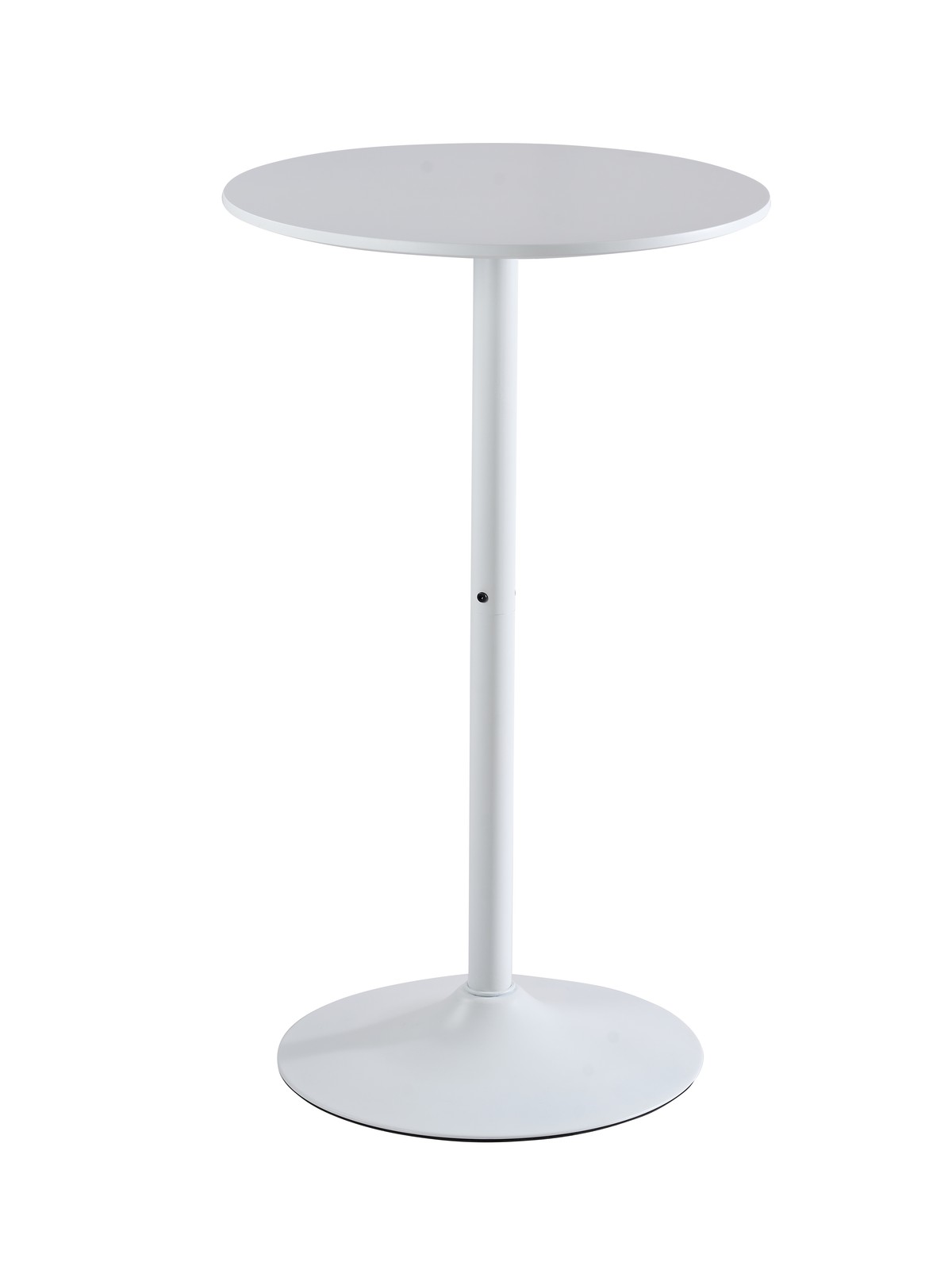 24 in Round Bar Table Modern Dining Table Dining Table Coffee Table - White