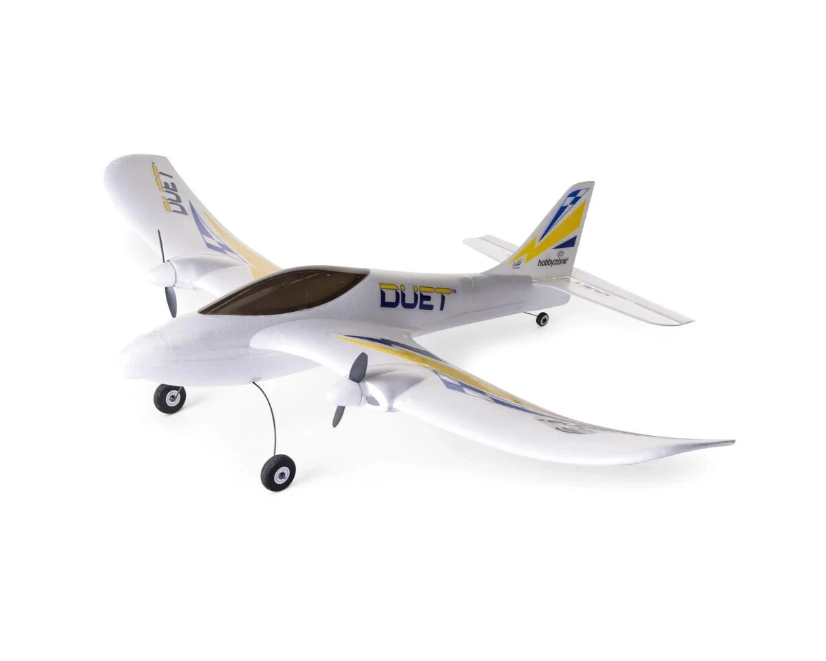 HobbyZone HBZ05300 Duet S 2 RTF RC Electric Airplane w/ Battery & Charger HH