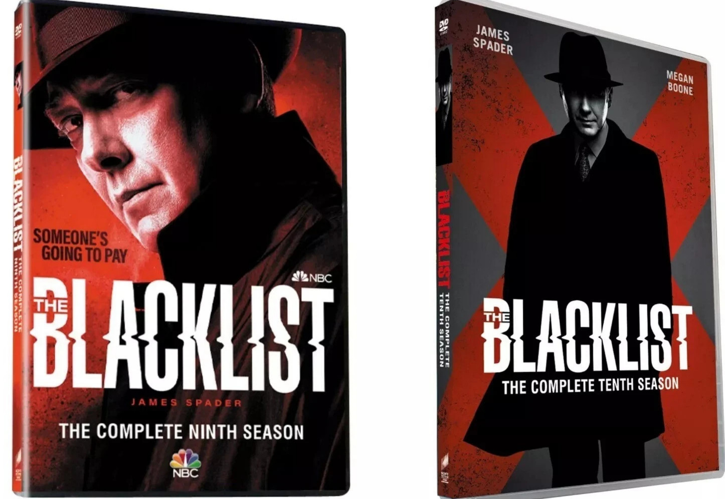 The Blacklist: The Complete Series Seasons 9-10 DVD Brand New & Sealed