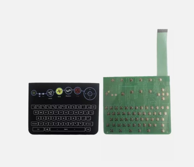 1PC For Button Film Membrane Keyboard Protection Panel MAC 2000 ECG