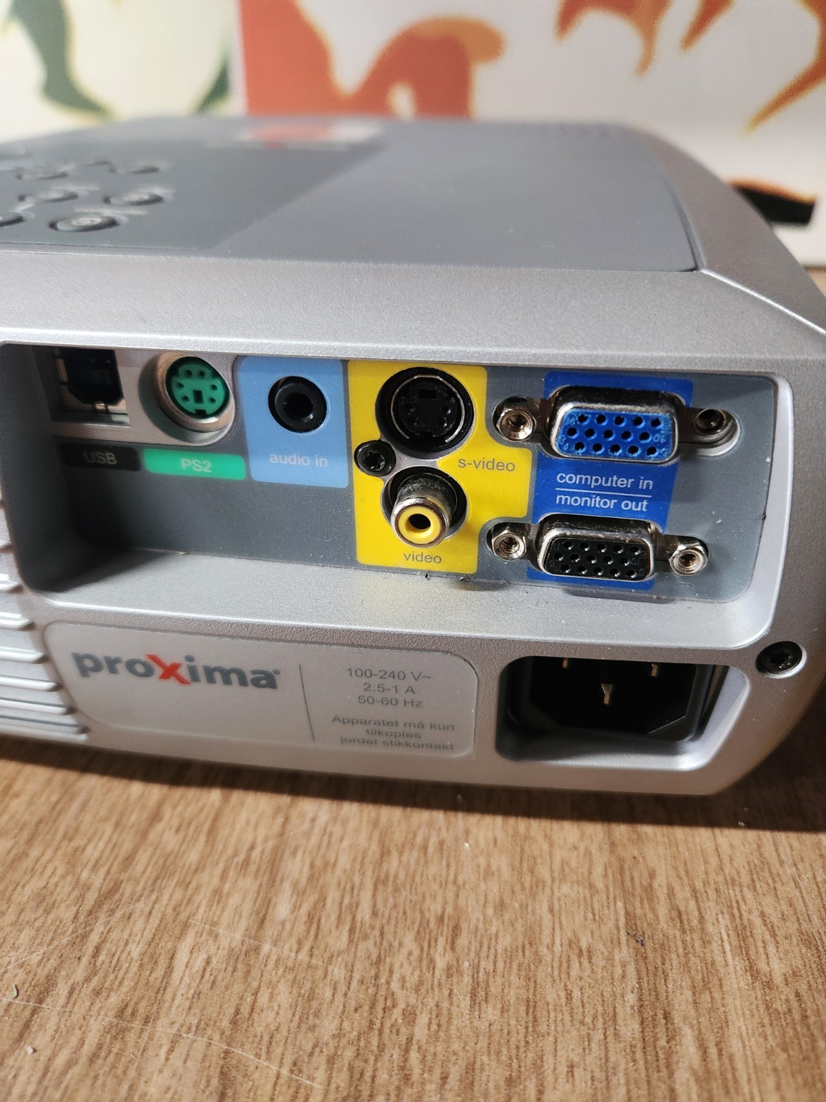 Proxima DP2000x XGA Portable Projector W/Remote ,Cables & Manual Tested Working