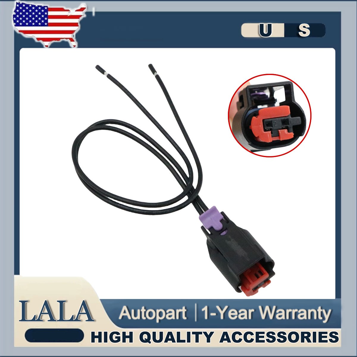 For Volvo V70 1998-2007 VVT Variable Valve Timing Solenoid Connector Pigtail