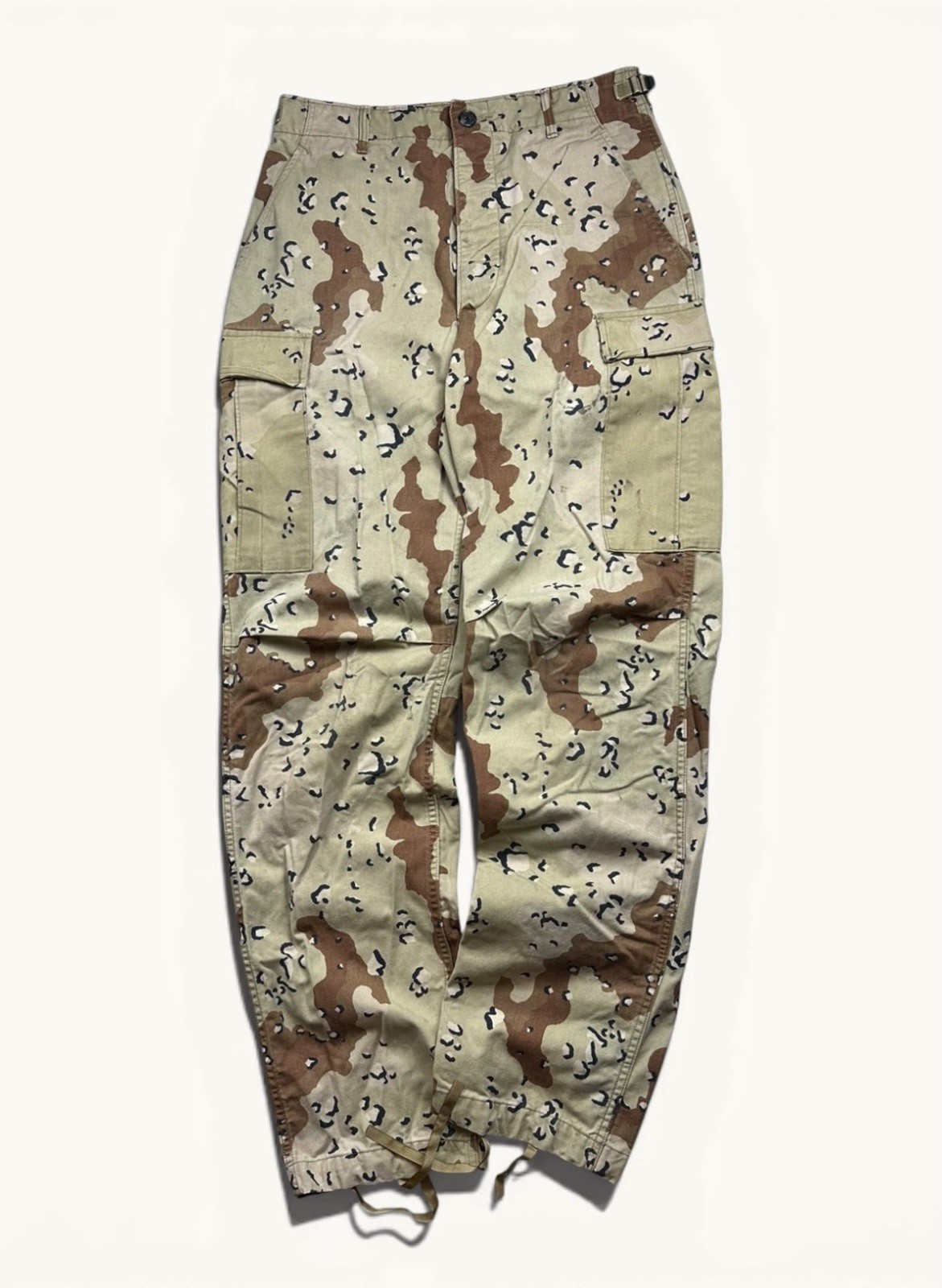 Vintage Men’s US Army Chocolate Chip BDU Cargo Pants 90s Sz Med Long 30x33