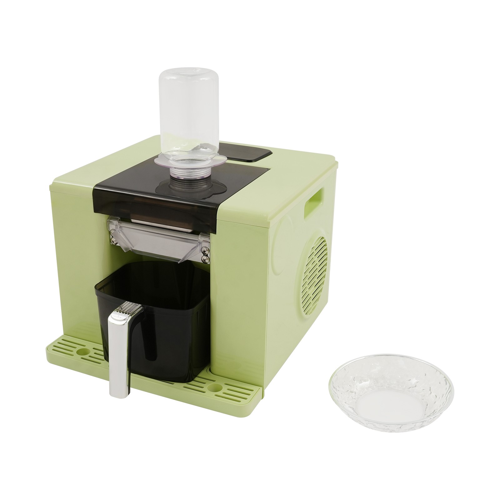0.8qt Snowflake Ice Maker Machine Shaved Ice Machine Automatic Ice Crusher 280W