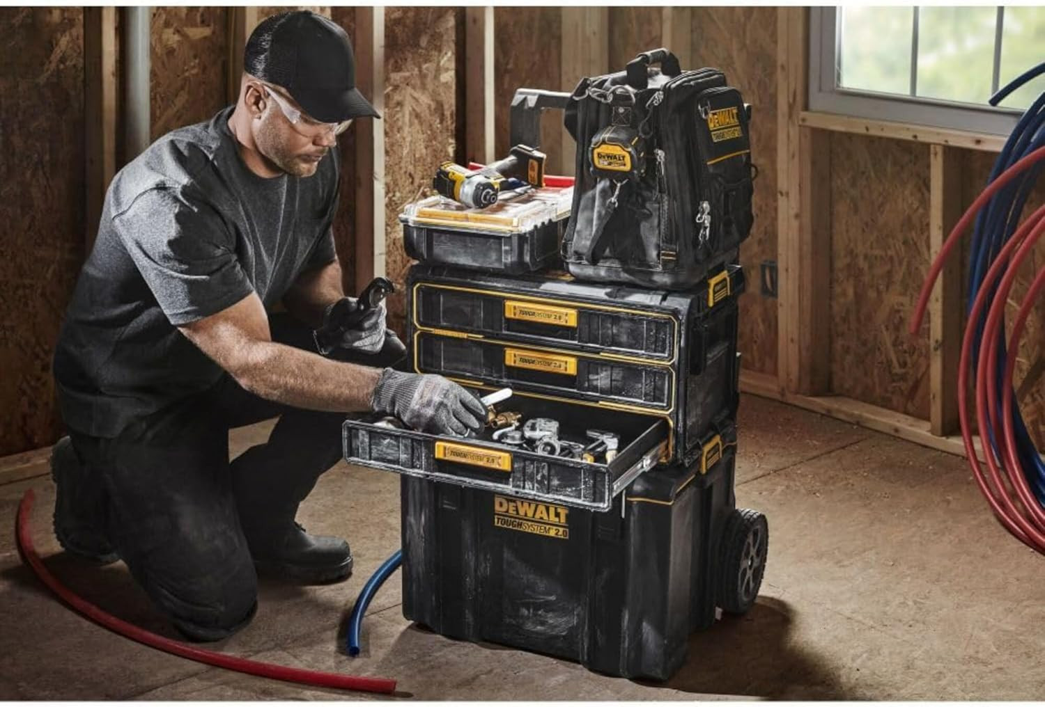 TOUGHSYSTEM 2.0 Tool Organizer and Storage 3 Drawer Unit (DWST08330)