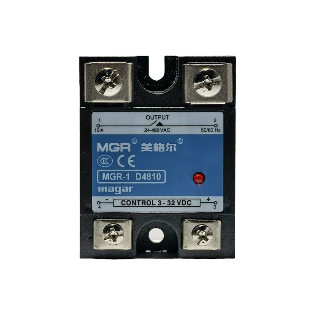 D4810 10A Single Phase SSR Solid State Relay Solid State Relay DC to AC, 3-32V DC