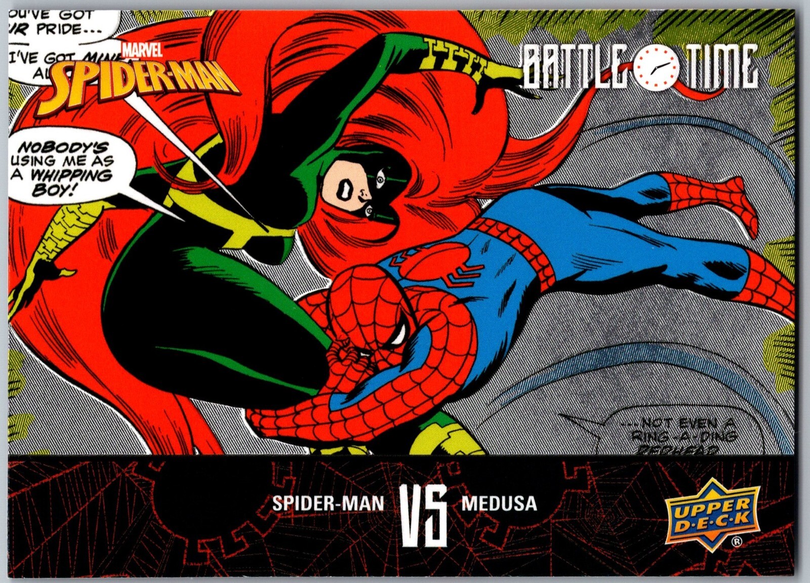 2024 Upper Deck Marvel Spider-Man vs Medusa BT-16