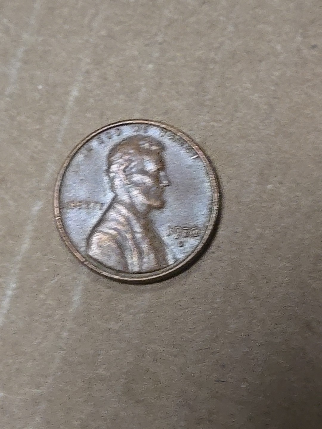 1970 D Double Die Obverse Penny
