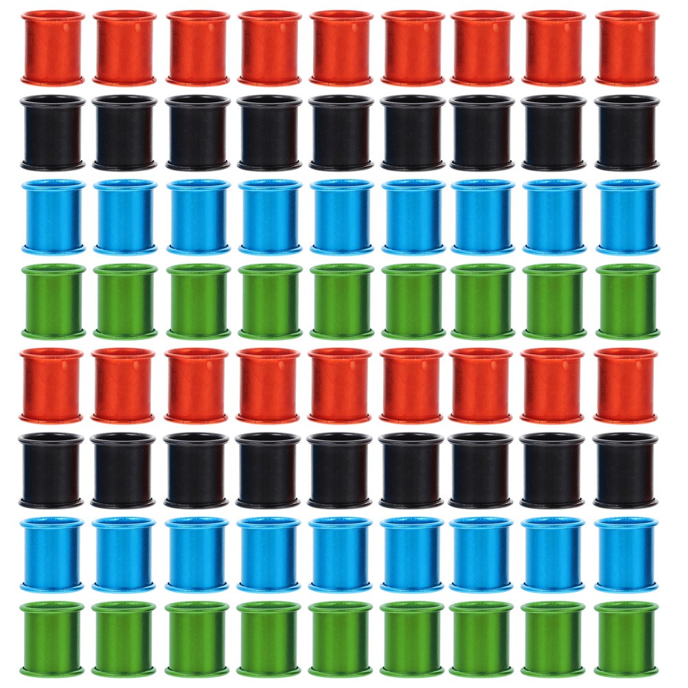 100Pcs Pigeon Racing Marker Homing Pigeon Leg Rings Colorful Bird Leg Bands