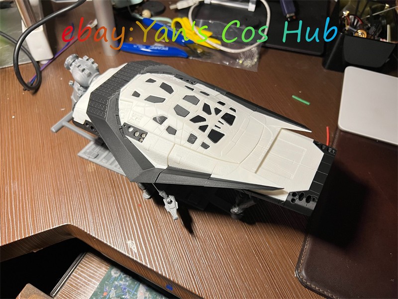 1:64 Interstellar Model Ranger Spaceship 3D Printed Static Model Light-up