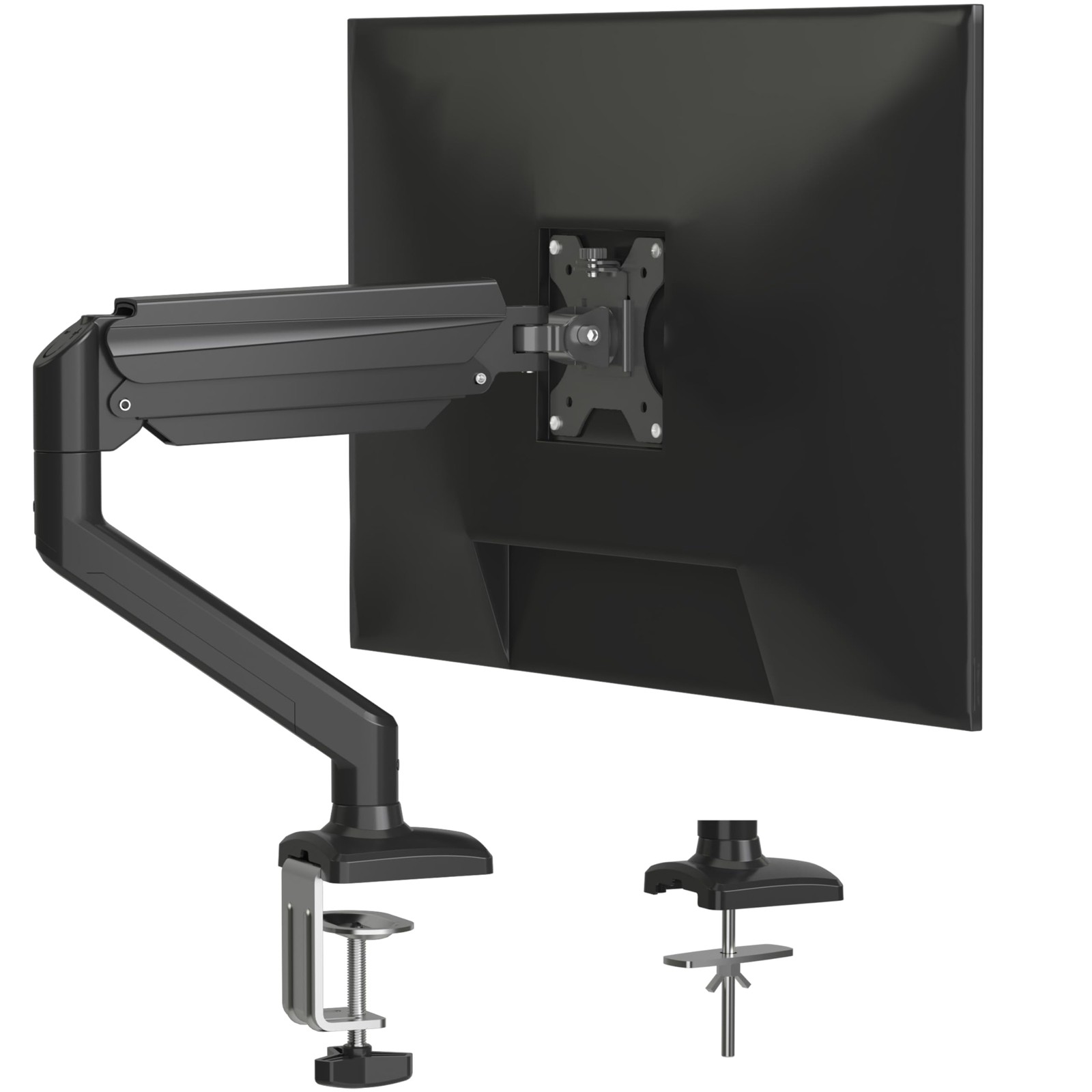 Single Monitor Arm Mount for 13-32 inch Adjustable Gas Spring Monitor Arm Des...
