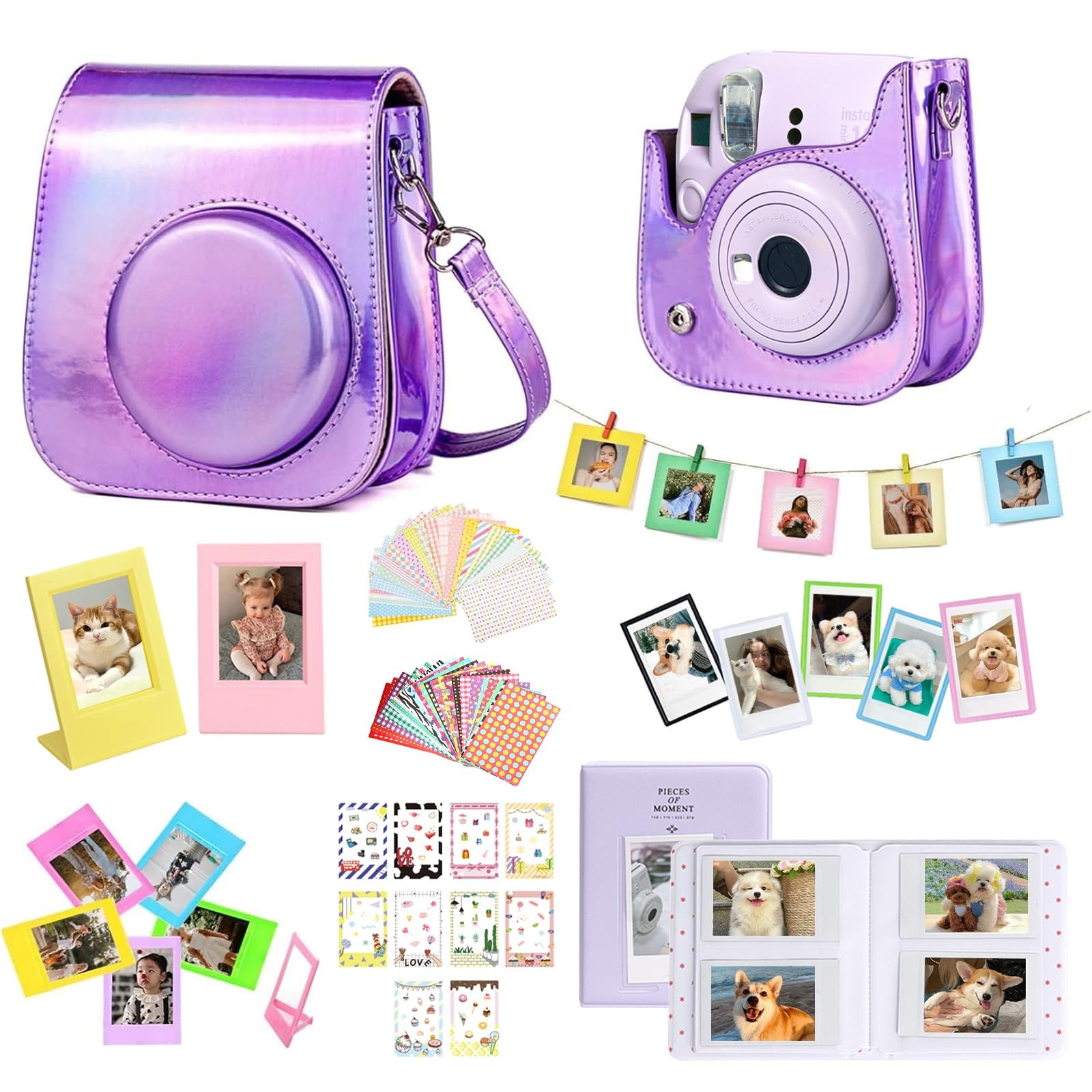 wogozan mini 11 accessories for fujifilm instax mini 11 instant camera include