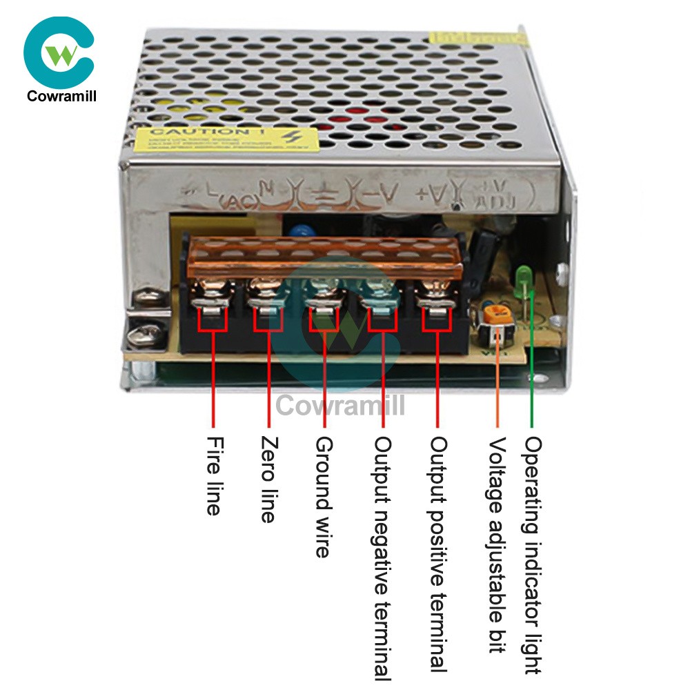 DC 12V 5A Switch Power Supply Lighting Transformers LED Driver 60W Power Adapter