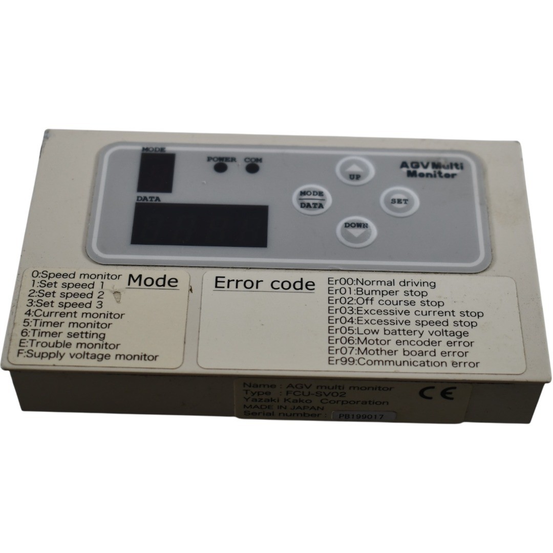 Yazaki Kako FCU-SV02 Creform AGV Multi Monitor Control HMI Display Module