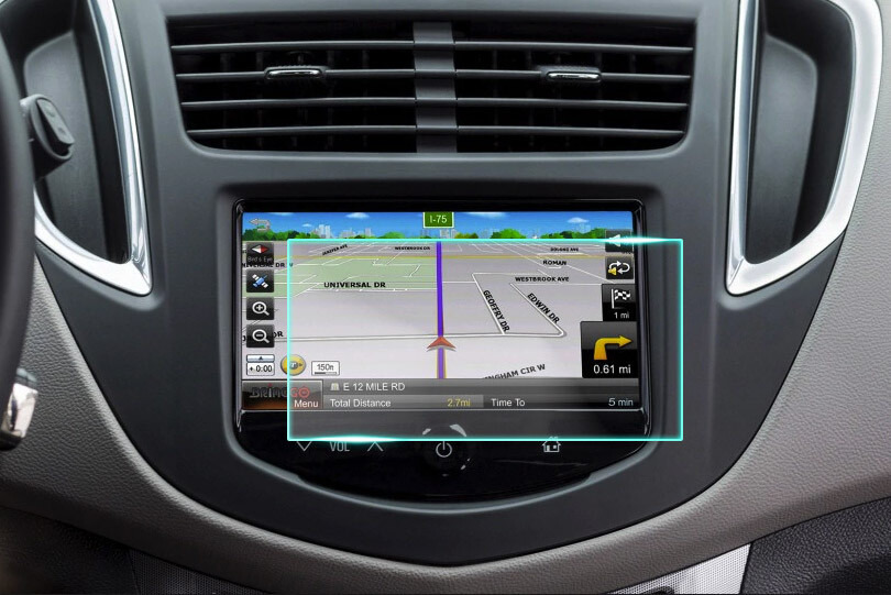Crystal Clear Screen Protector for 2016 Chevrolet Trax Vehicle Navigation