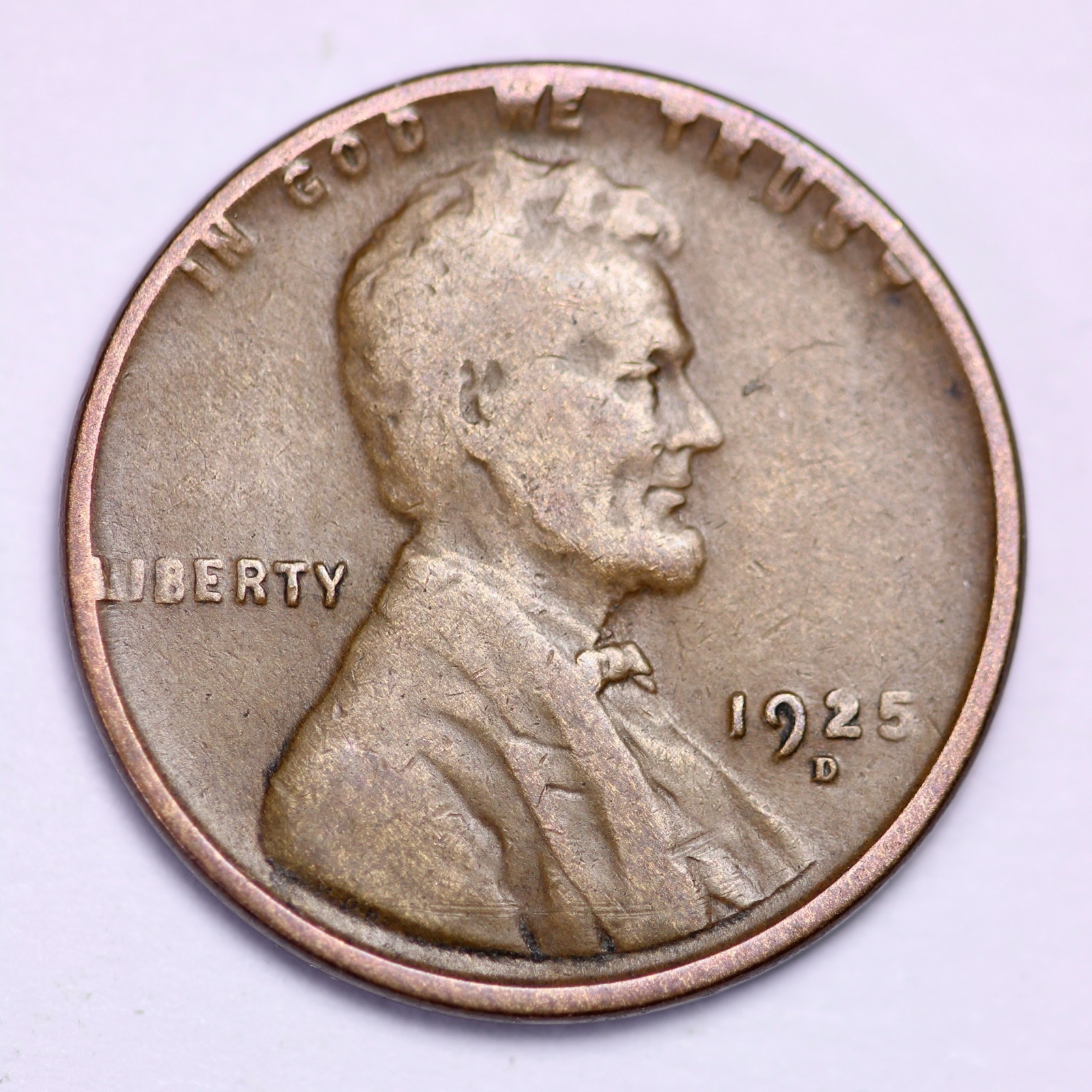 1925-D Lincoln Wheat Cent Penny LOWEST PRICES ON THE BAY!  FREE SHIPPING!