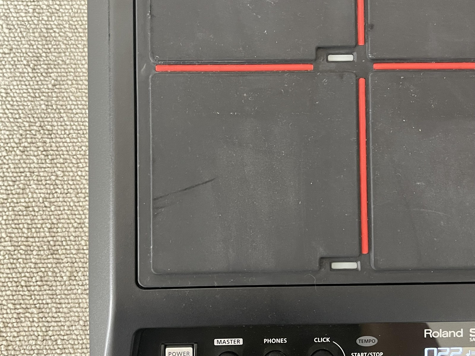 Roland SPD-SX Sampling Pad 9-Pad Digital Percussion MIDI USB Tested Working